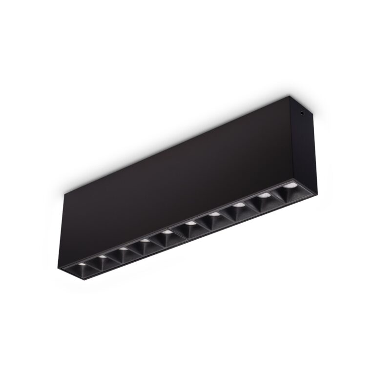 Lubinis šviestuvas LIKA PL 21W 3000K NERO, 369945, Lima Design, Lubiniai šviestuvai, Ideal Lux, lubinis šviestuvas lika