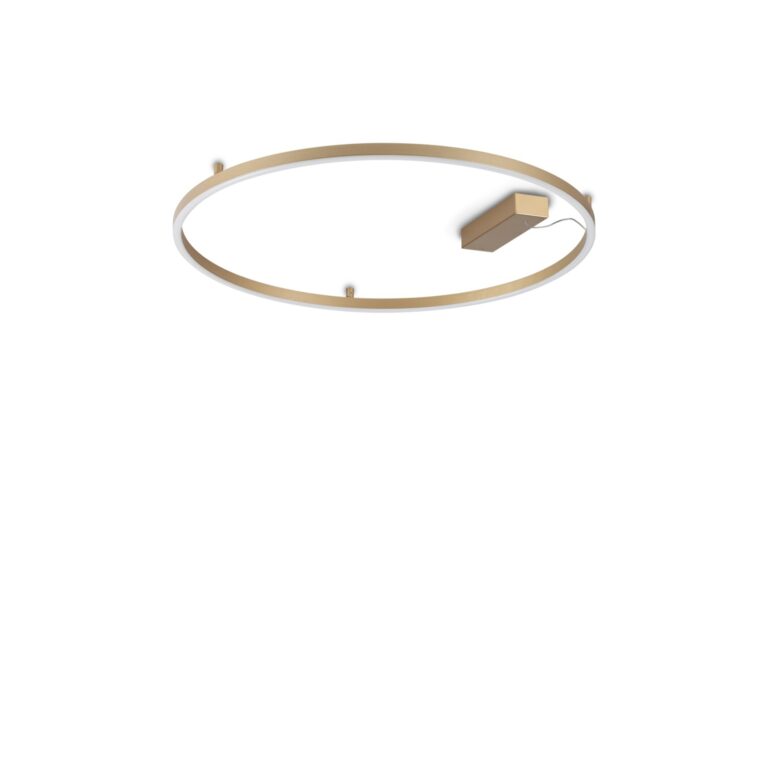 Lubinis šviestuvas ORACLE SLIM PL D070 ROUND 3000K ON-OFF OT, 370248, Lima Design, Lubiniai šviestuvai, Ideal Lux, lubinis šviestuvas oracle slim