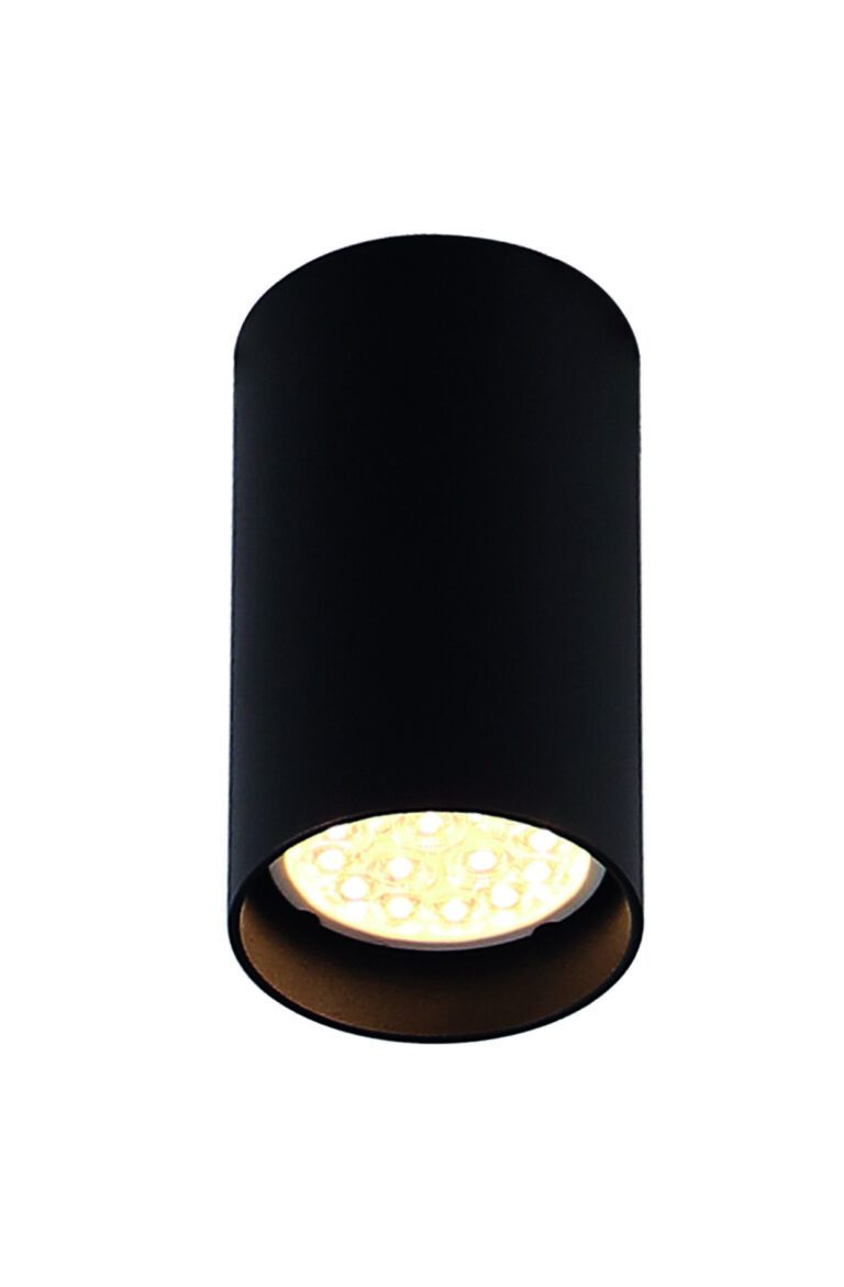 Lubinis šviestuvas Pet Round juodas, Lima Design, Lubiniai šviestuvai, MaxLight, lubinis šviestuvas Pet Round
