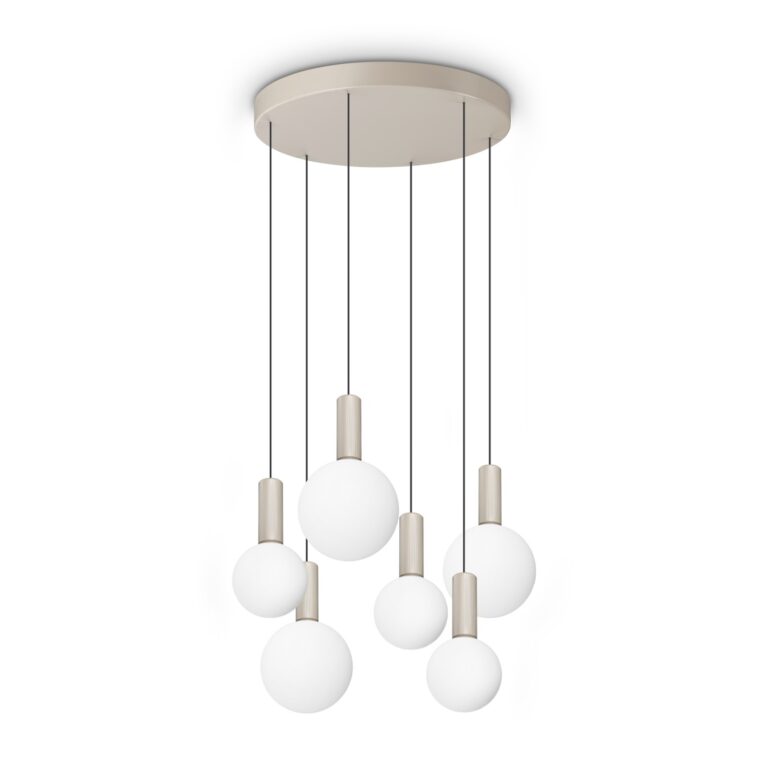 Pakabinamas šviestuvas ODEON SP6 ROUND, 349237, Lima Design, Pakabinami šviestuvai, Ideal Lux, pakabinamas šviestuvas odeon