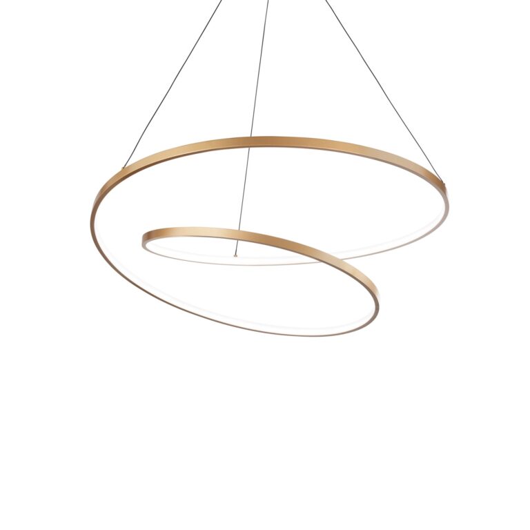 Pakabinamas šviestuvas OZ SP D060 ON-OFF OTTONE 2700K, 342368, Lima Design, Pakabinami šviestuvai, Ideal Lux, pakabinamas šviestuvas oz