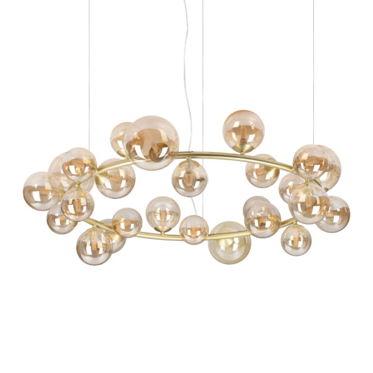 Pakabinamas šviestuvas PERLAGE SP25 AMBRA, 370583, Lima Design, Pakabinami šviestuvai, Ideal Lux, pakabinamas šviestuvas perlage
