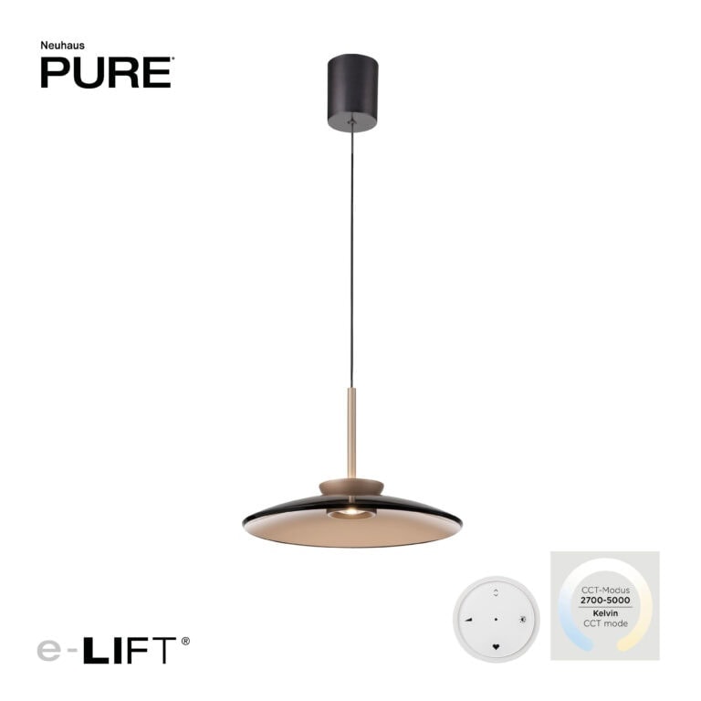 Pakabinamas šviestuvas PURE E-MOON 2195-97, Lima Design, Pakabinami šviestuvai, Paul Neuhaus, pakabinamas šviestuvas pure e-moon