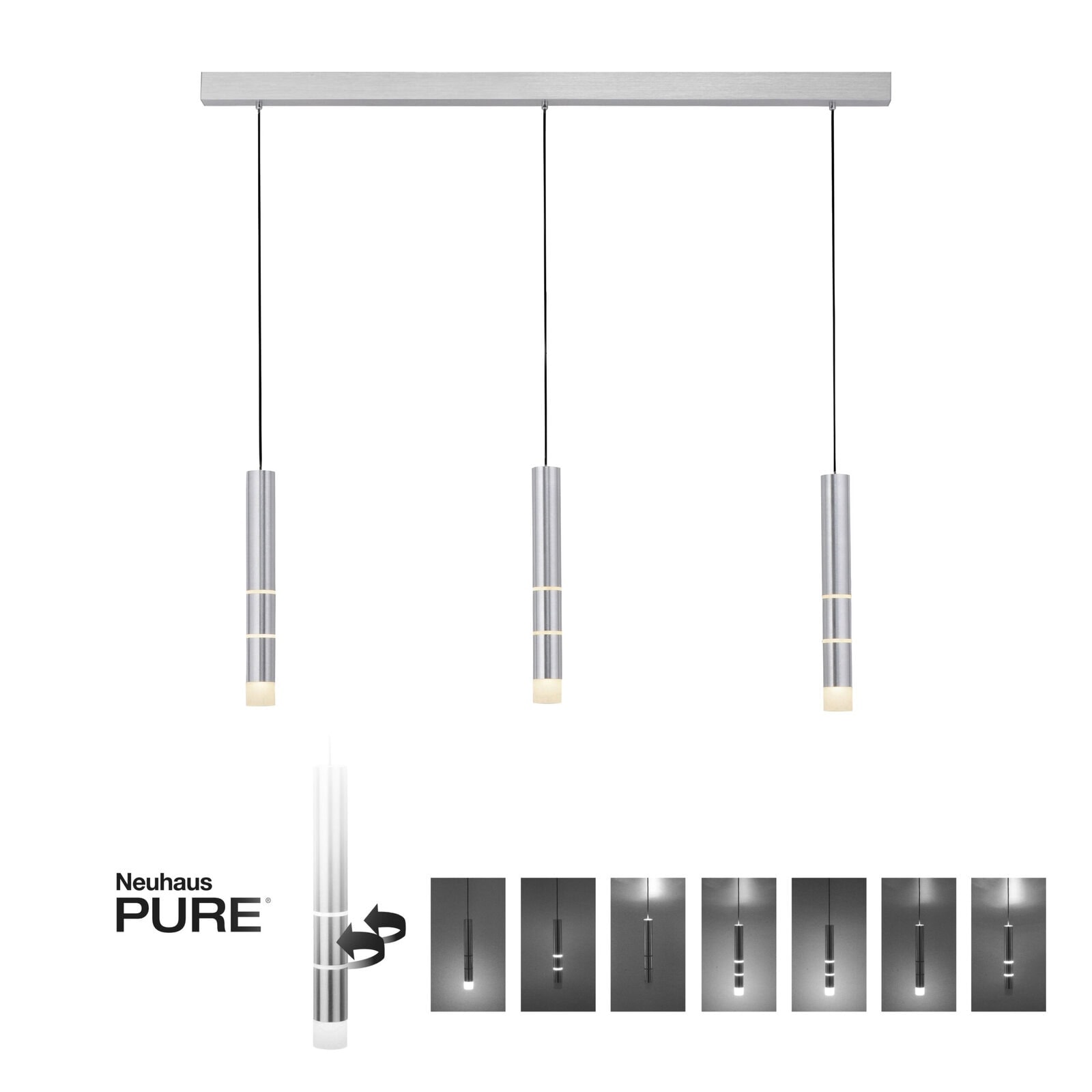Pakabinamas šviestuvas PURE-VEGA 2213-95, Lima Design, Pakabinami šviestuvai, Paul Neuhaus, pakabinamas šviestuvas pure-vega