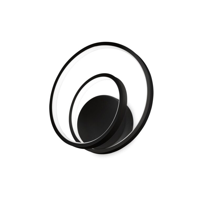 Sieninis šviestuvas OZ AP ON-OFF NERO 4000K, 342269, Lima Design, Sieniniai šviestuvai, Ideal Lux, sieninis šviestuvas oz
