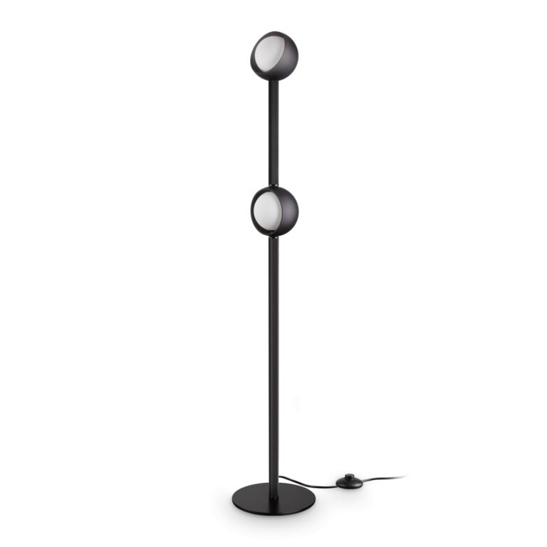 Toršeras BLOOM PT2 NERO, 362861, Lima Design, Toršerai, Ideal Lux, toršeras bloom