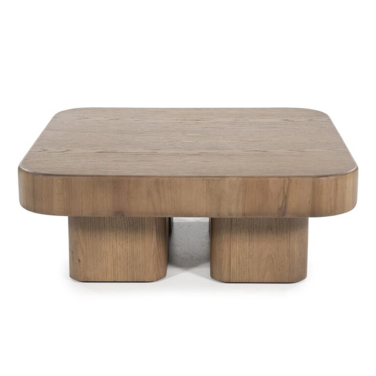Kavos staliukas Harmonie 96225, ruda, 80 × 80 × 30 cm