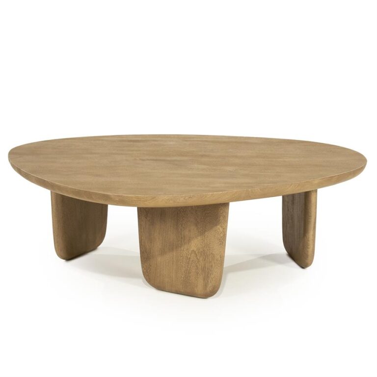 Kavos staliukas Maud large 96534, natūrali, 100 × 85 × 31,5 cm