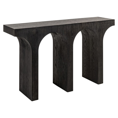 Konsolė ASHFORD Dark Brown – Richmond Interiors ąžuolo konsolė
