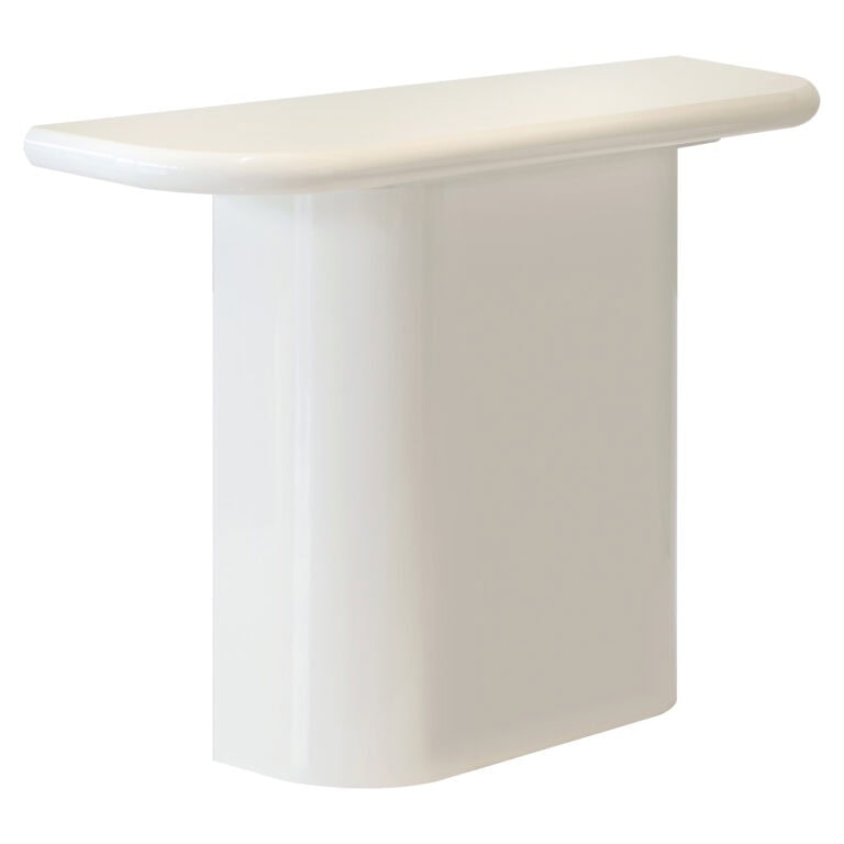 Konsolė BLAKE Coconut Milk – Richmond Interiors šviesi konsolė