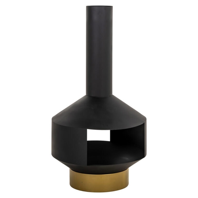 Lauko židžinys QUINN Black – Richmond Interiors aukštas geležies židžinys