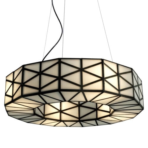 Vario spalvos pakabinamas šviestuvas Solaria, 62,5 cm skersmens, 14 cm aukščio
