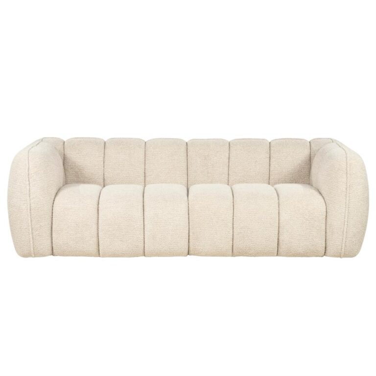 Sofa Cubetto, taupe spalvos, 220 × 102 × 69 cm