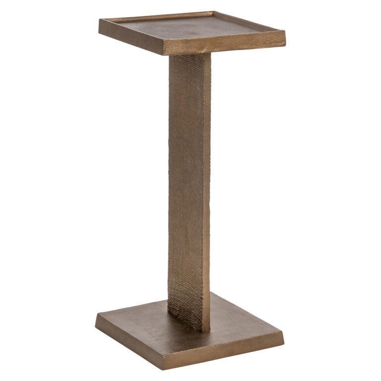 Šoninis staliukas FOLEY Brass Antique – Richmond Interiors aliuminio staliukas