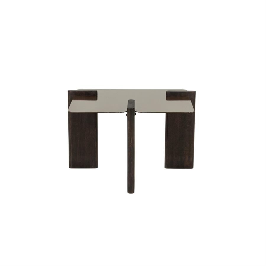 Soninis staliukas Voro | 260131 1 Soninis staliukas Voro, rudas, 35×52×56 cm