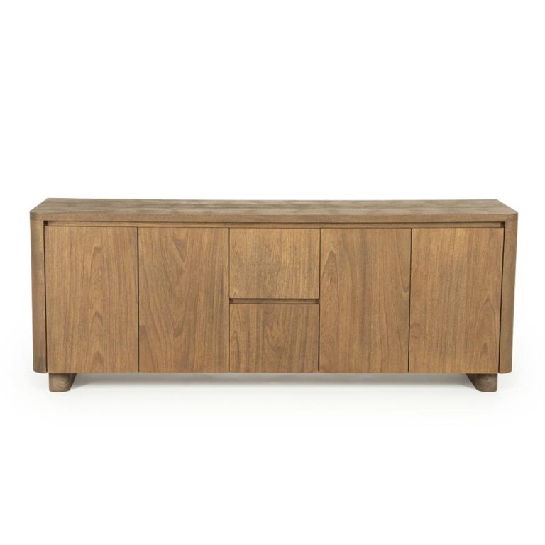 TV staliukas Edward 160 cm, ruda spalvos, 160×40×61 cm