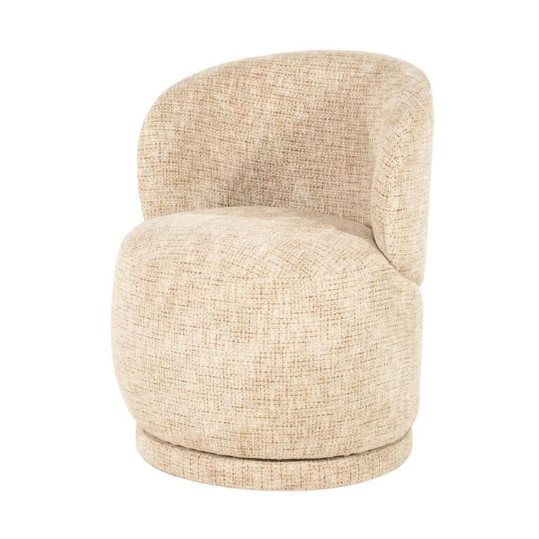 Valgomojo kėdė Sulo 96605, taupe spalvos Kiva audinys, 62×66×84 cm