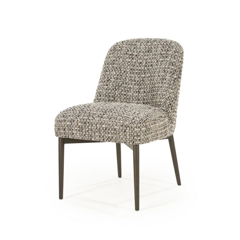 Valgomojo kėdė Tobias 96446, taupe spalvos Vive audinys, 55×67×86 cm