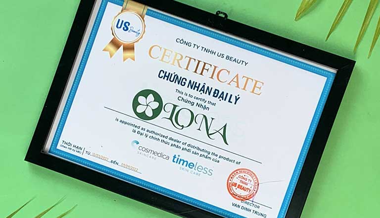 chung-nhan-cosmedica-timeless
