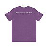 Unisex Jersey Short Sleeve Tee - Conservation - White - Image 135