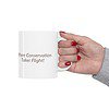 Ceramic Mug 11oz - Conservation - Brown - Image 12