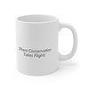 Ceramic Mug 11oz - Conservation - Black - Image 4