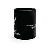 11oz Black Mug - Conservation - White - Image 2