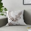 Broadcloth Pillow - Owl Logo/LVRC Logo - Conservation - Image 12