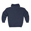 Unisex Heavy Blend™ Full Zip Hooded Sweatshirt - Logo only - White - Image 2