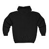 Unisex Heavy Blend™ Full Zip Hooded Sweatshirt - Logo only - White - Image 4