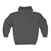 Unisex Heavy Blend™ Full Zip Hooded Sweatshirt - Logo only - White - Image 6