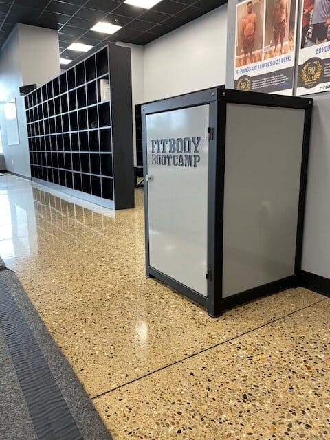 Fit Body Boot Camp Indoor Trash Receptacle