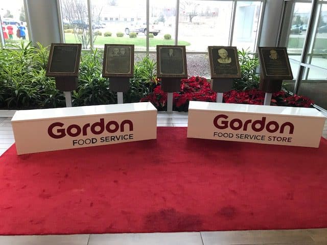 Gordon Food Service Custom Metal Backless Bench