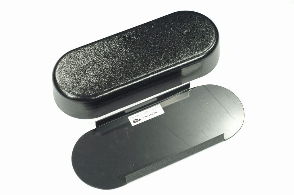 standard unflanged machine guard backplate