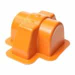 bearing cover plummer pillow block orange