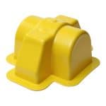 bearing cover plummer pillow block yellow