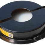 Safety guard for industrial machinery and equipment.