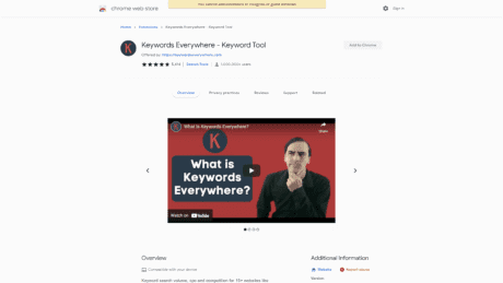 Keywords Everywhere