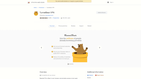 TunnelBear VPN