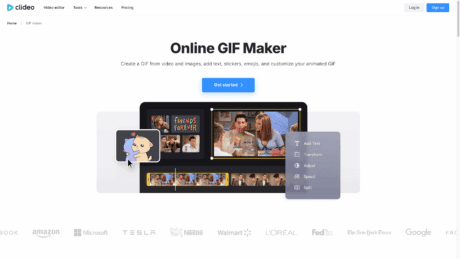 Clideo GIF Maker