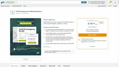 YITH Donations for WooCommerce