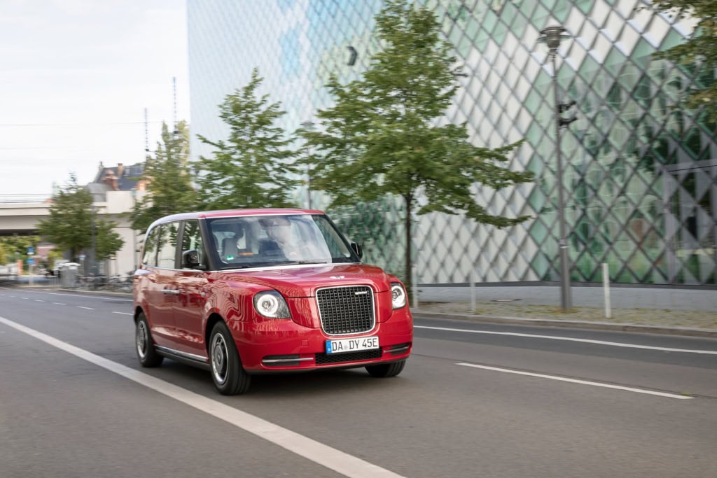 LEVC Electric Taxi in Berlin