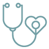 nursing care blue icon