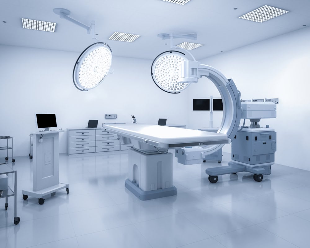 Bild: Ein moderner C-Bogen in einer Klinik