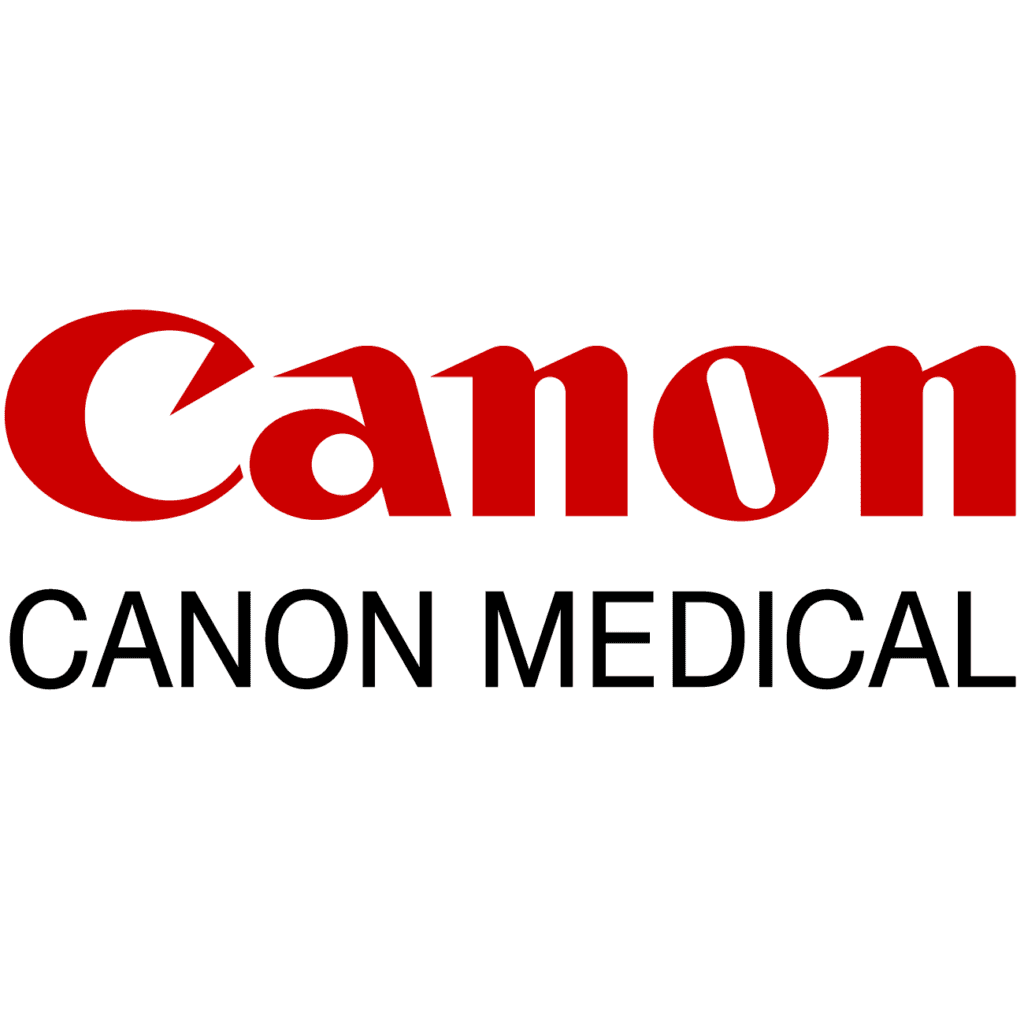 Erfahren Sie mehr über die Medizintechnik-Produkte von Canon Bild: Canon Medical Logo