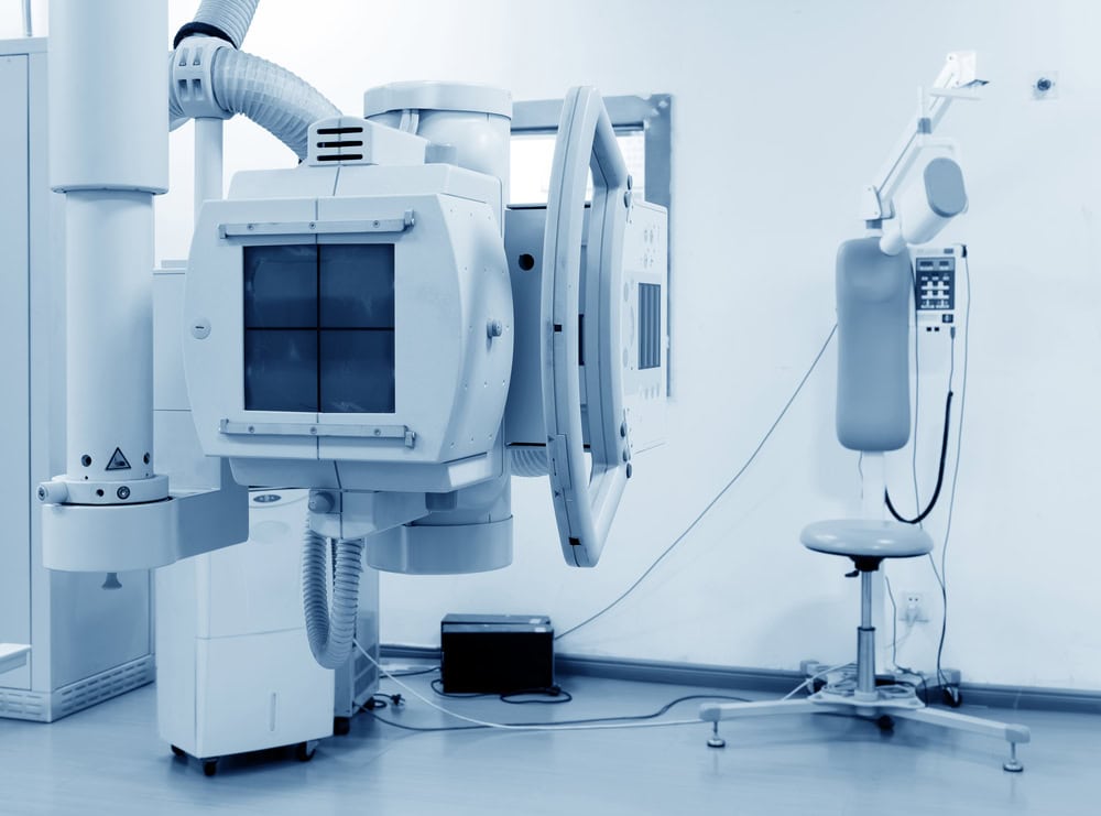 Erfahren Sie mehr darüber, ob sich der Gebraucht-Kauf für Sie lohnt Bild: Ein Röntgen-Raum in einem Krankenhaus