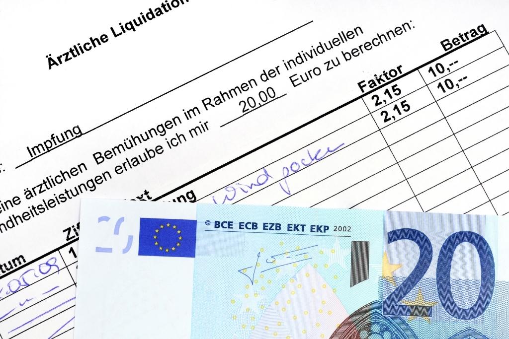 Privatliquidation einer Impfung