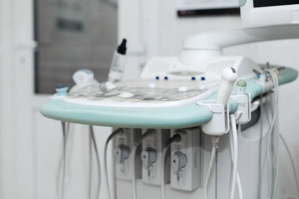 Ein Ultraschallgerät für die Urologie.