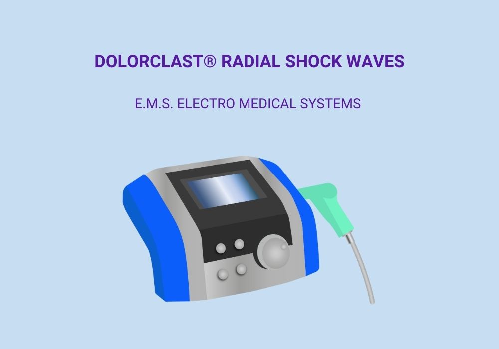 EMS Dolorclast Radial Shock Waves Stoßwellengerät