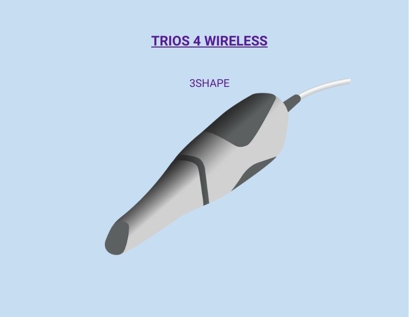 3shape trios 4 wireless intraoralscanner